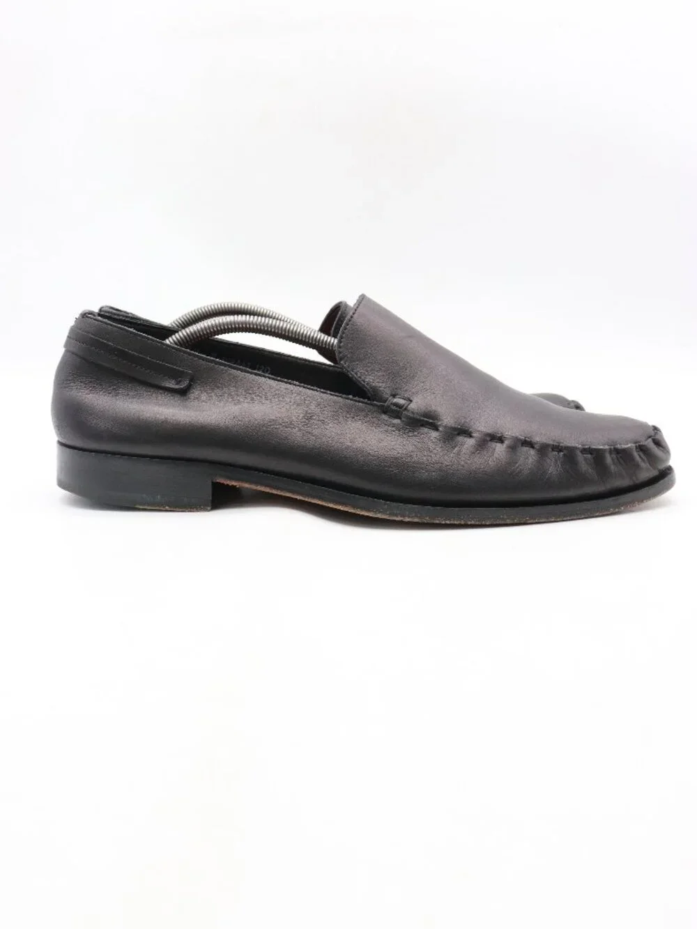 Donald J. Pliner Piraat Men's Size 12 Black Leather Loafer Made In Italy